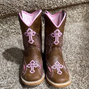 Girls Twister Cowboy Boots
